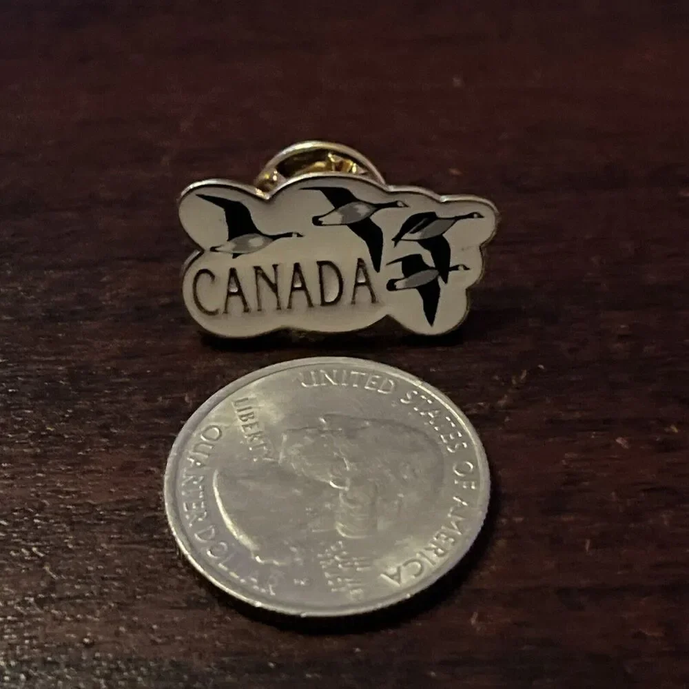 Canada Flock Of Geese Lapel Hat Pin‎